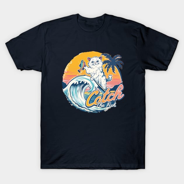 Catch The Fish T-Shirt by ARTGUMY